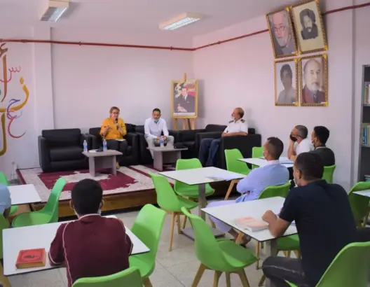لقاء ثقافي يجمع الروائية الصيباري بسجناء بني ملال
