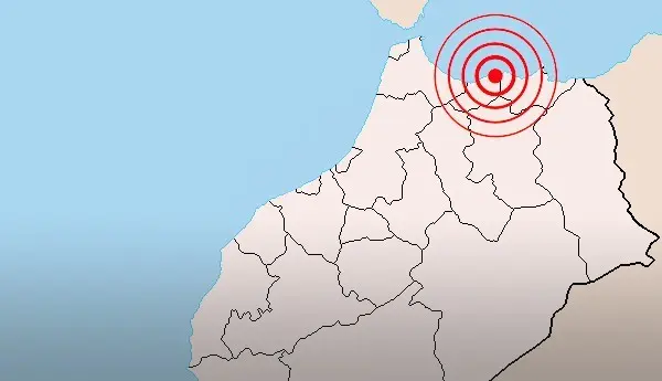 هزة ارضية بالدريوش
