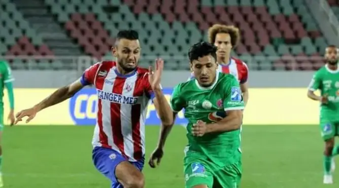 الرجاء يعزز وصافته للبطولة الاحترافية بفوزه العريض على المغرب التطواني