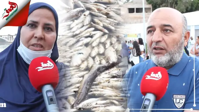 بعد الكارثة البيئية لنهر أم الربيع بأزمور.. ساكنة المدينة تحتج وتطالب بحل سريع