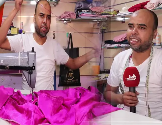 الملابس الجاهزة تجهز على الصناعة التقليدية اليدوية.. وخياط: نعاني قلة اليد العاملة (فيديو)