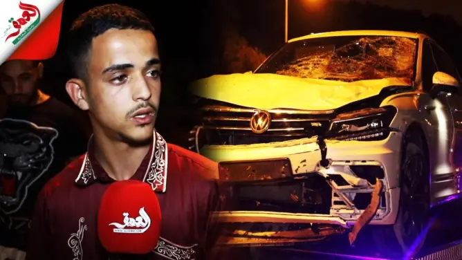 شاهد عيان يروي تفاصيل دهس عائلة بأكملها بطنجة من طرف سائق مخمور (فيديو)