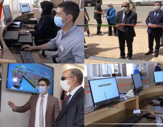 أول ملحقة إدارية ذكية ببركان