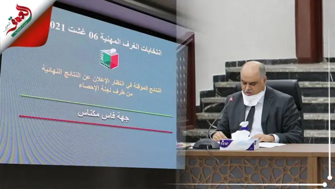 نسبة المشاركة في انتخابات الغرف المهنية تبلغ 49٫54% بجهة فاس مكناس