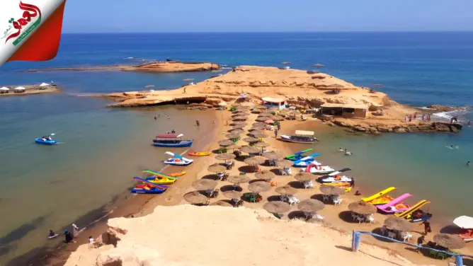 شباب يحولون “مرسى” عشوائي إلى شاطئ بمواصفات عالمية بضواحي الناظور (فيديو)