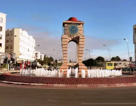 المكانة وسط آسفي