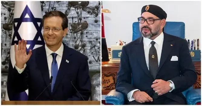تزامنا مع زيارة لابيد للمغرب.. الرئيس الإسرائيلي يدعو الملك محمد السادس لزيارته