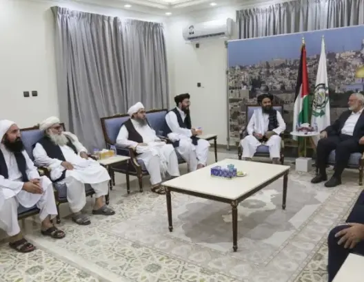 حماس تهنئ “طالبان” وتشيد بـ”الأداء الإعلامي والسياسي” للحركة