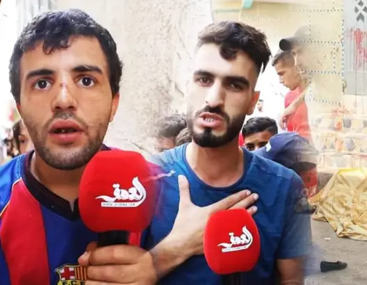 شهود عيان يروون تفاصيل مقتل شاب على يد مختل عقليا بطنجة (فيديو)