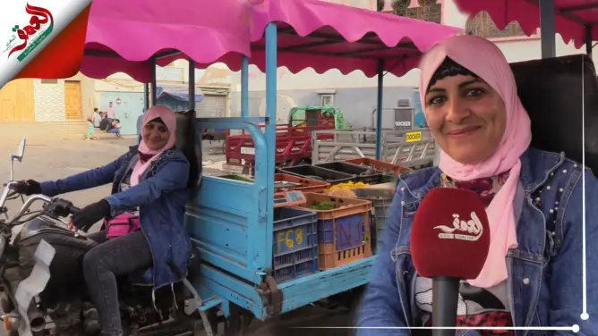 درست الإنجليزية وبدأت مشروعها بـ700 درهم.. أشهر بائعة خضر بسوس تفتح قلبها لـ”العمق” (فيديو)