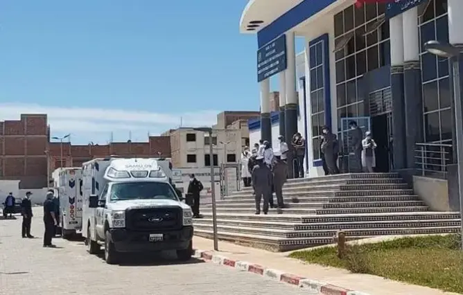 مخاوف انهيار المنظومة الصحية بالحسيمة تدفع السلطات لتشييد مستشفى ميداني