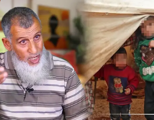 والد معتقل بسوريا يستعطف المسؤولين لترحيل أحفاده العالقين بالمخيمات للمغرب (فيديو)