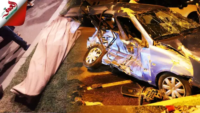 مقتل ثلاثة أشخاص في حادثة سير خطيرة بطنجة (فيديو)