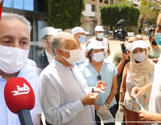 بنعبد الله يخوض جولة تواصلية مع ساكنة الرباط ويدعوهم لمنح الثقة لحزب التقدم والاشتراكية (صور وفيديو)