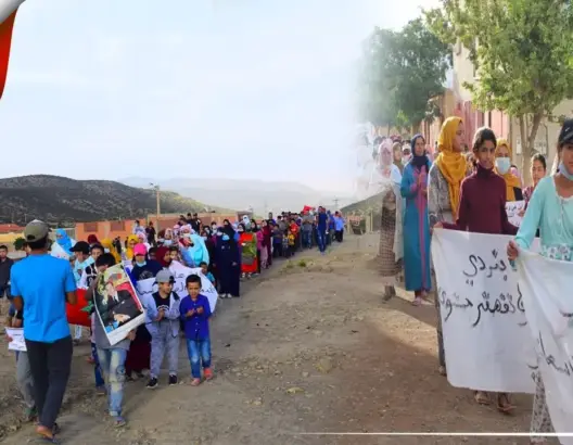 لليوم الثامن .. احتجاجات غاضبة من تردي الأوضاع الصحية بجماعة المرس (فيديو)
