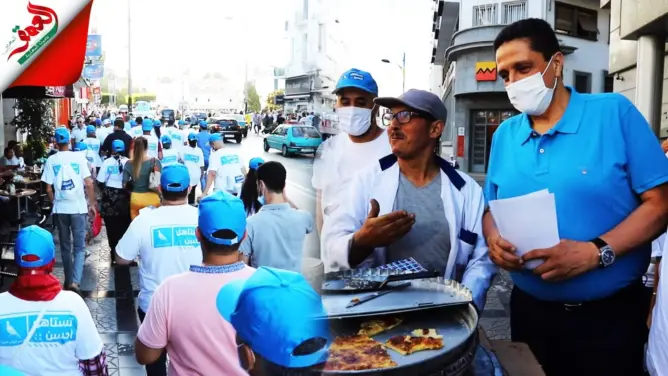 مورو يقود حملة الأحرار  بطنجة ويتعهد بتطوير المدينة (فيديو)