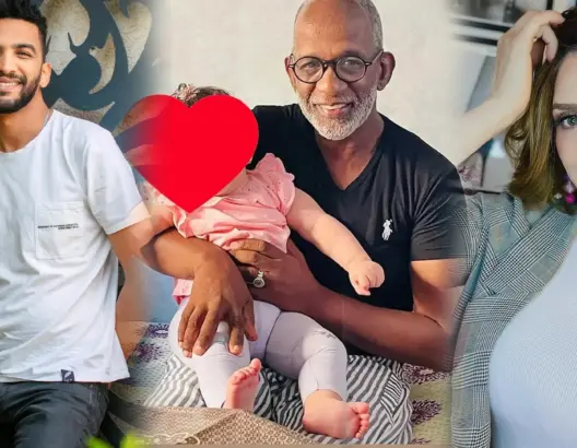 فولان يؤكد زواج ابنه من نرجس الحلاق بـ”صورة مع حفيدته”