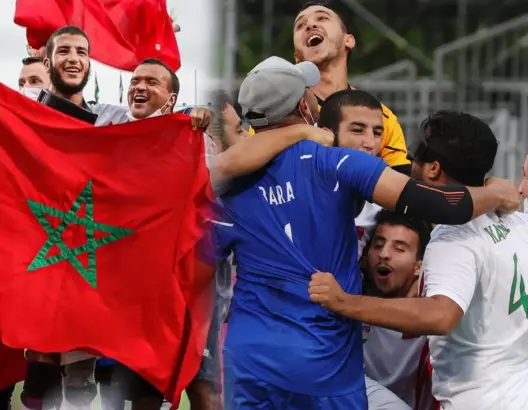 بعد تتويجه بهداف الألعاب البارالمبية.. مغاربة يشيدون بأداء اللاعب “سنيسلة” 