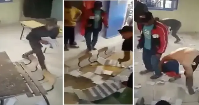 متابعة أربعة أشخاص بالدريوش لاقتحامهم مكتبين وعبثهم بأوراق التصويت