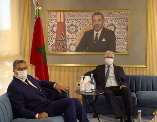 مشاورات تشكيل الحكومة.. أخنوش يستقبل نزار بركة