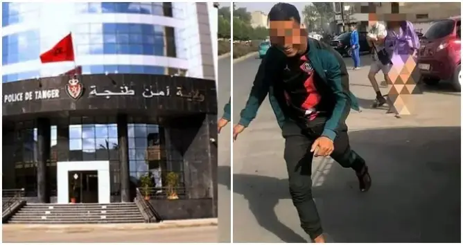 أمن طنجة يحقق في فيديو يظهر شابا يعتدي ويتحرش بفتاة