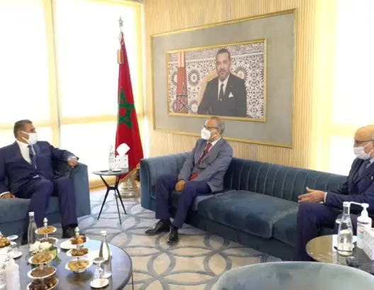 مشاورات تشكيل الحكومة.. أخنوش يستقبل العزيز والشناوي عن فيدرالية اليسار