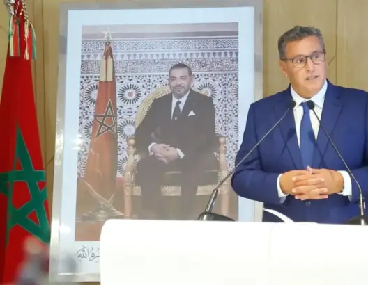 أخنوش: العثماني ومنيب اعتذرا عن الحضور.. والمشاورات كانت جد مثمرة (فيديو)