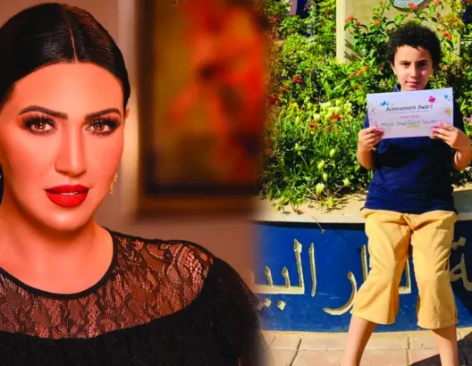 أسماء لمنور تتحدث عن مرض ابنها بالتوحد وتجربة خلع زوجها التونسي (فيديو)