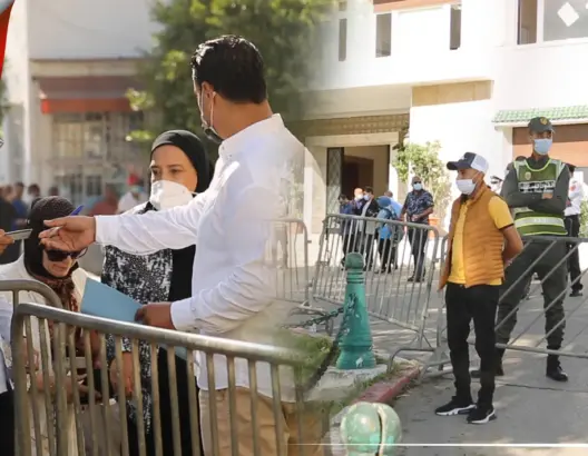 انزال أمني كبير خلال جلسة انتخاب عمدة سلا ومنع الصحافين من ولوج القاعة (فيديو)