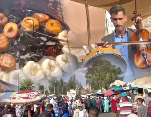 موسيقى شعبية واسفنج طازج.. جولة في سوق الأربعاء الأسبوعي بتيفلت (فيديو)