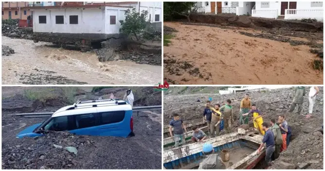 سيول جارفة تخلف أضرارا بالمنازل والبنية التحية بضواحي شفشاون (صور)