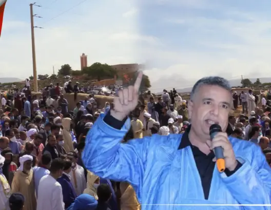 في موكب جنائزي مهيب.. تشييع جثمان بلفقيه بمسقط رأسه في سيدي إفني (فيديو)
