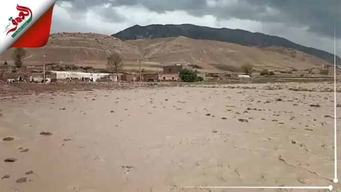 فيضانات تغرق محاصل زراعية وتخرج سكان من منازلهم بتيمحضيت