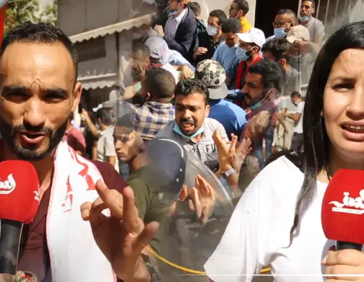 أساتذة متعاقدون يندّدون بمحاكمة زملائهم ويصرّون على مواصلة الاحتجاج حتى إسقاط “التعاقد”