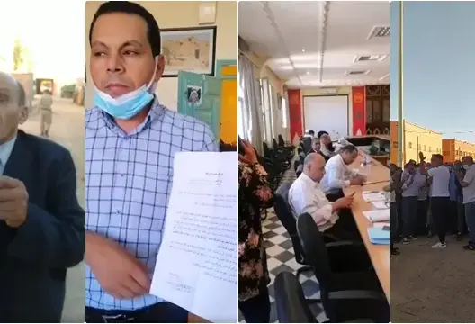 “نازلة قانونية” تثير احتجاجات متواصلة نواحي الرشيدية خلال انتخاب مجلس جماعة