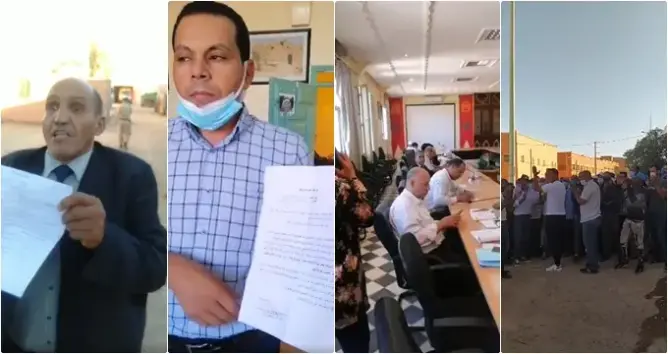 “نازلة قانونية” تثير احتجاجات متواصلة نواحي الرشيدية خلال انتخاب مجلس جماعة