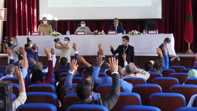 برئاسة عزيز أخنوش.. جماعة أكادير تنتخب رؤساء لجانها الدائمة (فيديو)