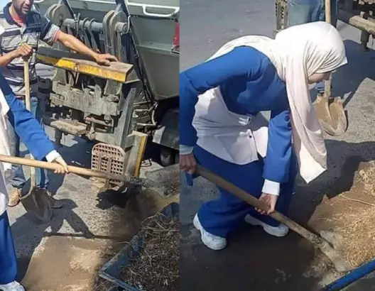 حاصلة على الدكتوراه.. رئيسة جماعة تدشن ولايتها بجمع النفايات بنفسها