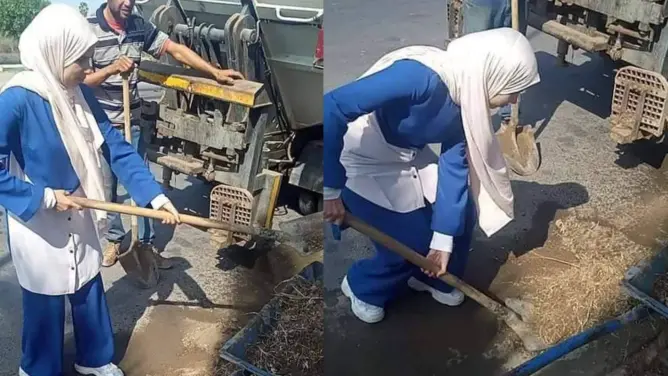 حاصلة على الدكتوراه.. رئيسة جماعة تدشن ولايتها بجمع النفايات بنفسها