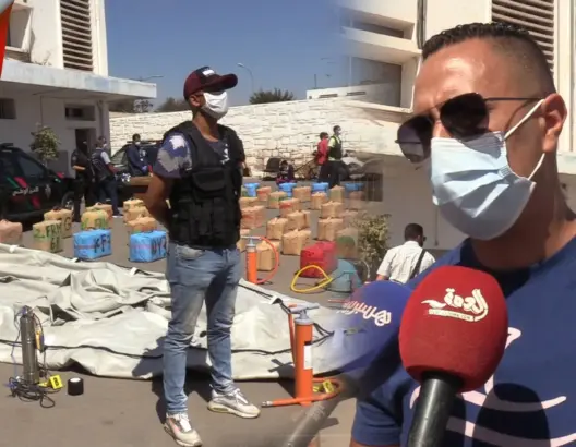 بالفيديو .. تفاصيل سقوط شبكة دولية للاتجار في المخدرات بيد أمن أكادير