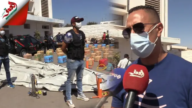 بالفيديو .. تفاصيل سقوط شبكة دولية للاتجار في المخدرات بيد أمن أكادير
