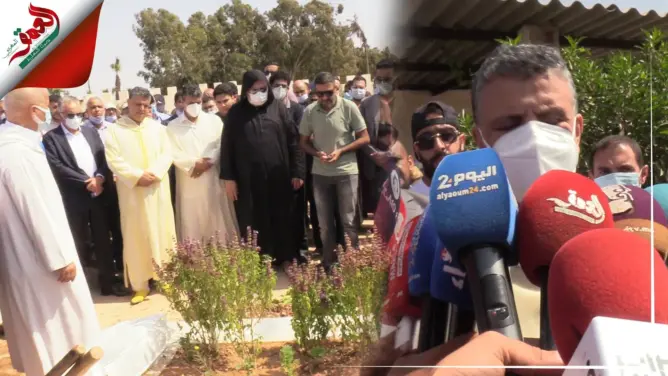 وهبي يرثي والدته