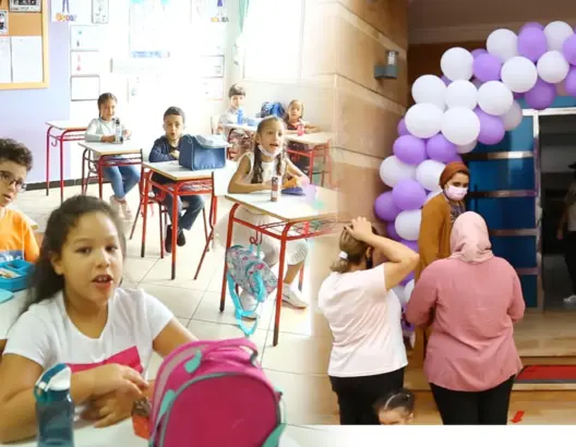 بعد تأخير الدراسة لشهر.. هكذا استقبلت المدارس الخصوصية بسلا تلاميذها