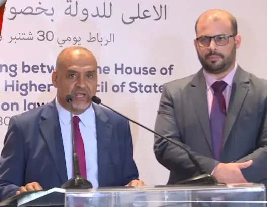 الفرقاء الليبيون ينفون وجود أي خلاف حول قانون الانتخابات وينوهون بوساطة المغرب (فيديو)