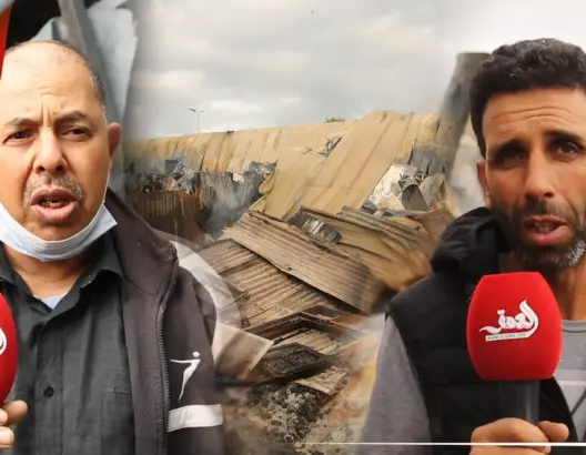 تجار سوق “الكلب” بسلا يحصون خسائرهم بعد حريق مهول