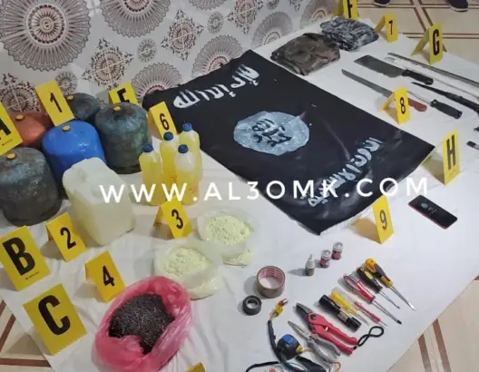 حمض النيتريك وسوائل كيميائية وقنينات غاز.. هذه أبرز محجوزات “خلية طنجة”
