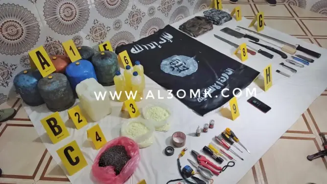 حمض النيتريك وسوائل كيميائية وقنينات غاز.. هذه أبرز محجوزات “خلية طنجة”