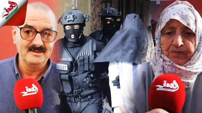 بالتصفيق والزعاريت.. هكذا استقبل مواطنون اعتقال “البسيج” لأمير “خلية طنجة” (فيديو)