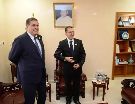 أخنوش يتسلم مهام رئاسة الحكومة من سعد الدين العثماني ويشيد بتدبير سلفه (فيديو)