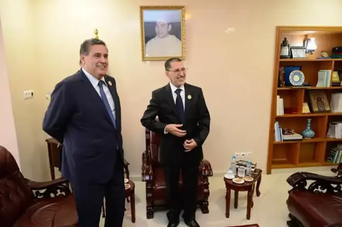 أخنوش يتسلم مهام رئاسة الحكومة من سعد الدين العثماني ويشيد بتدبير سلفه (فيديو)
